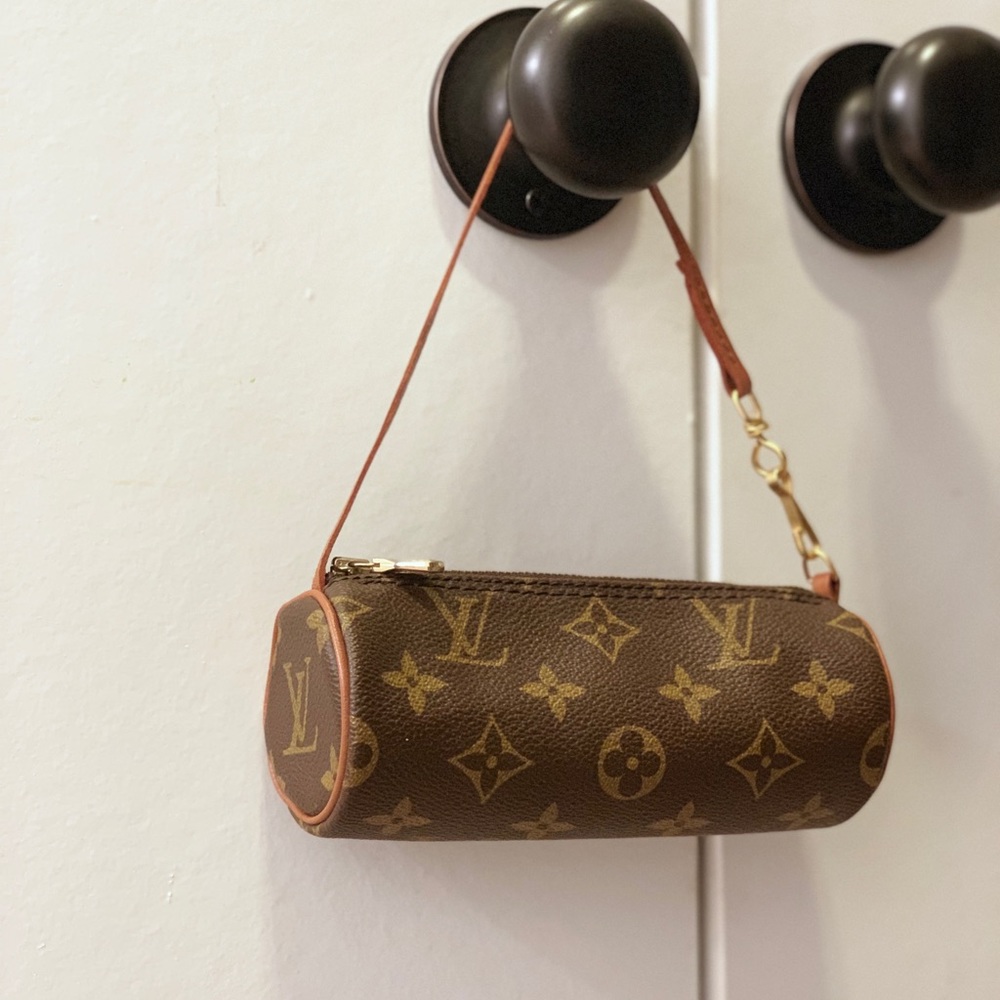 Louis Vuitton Mini Papillon Wrist Pouch